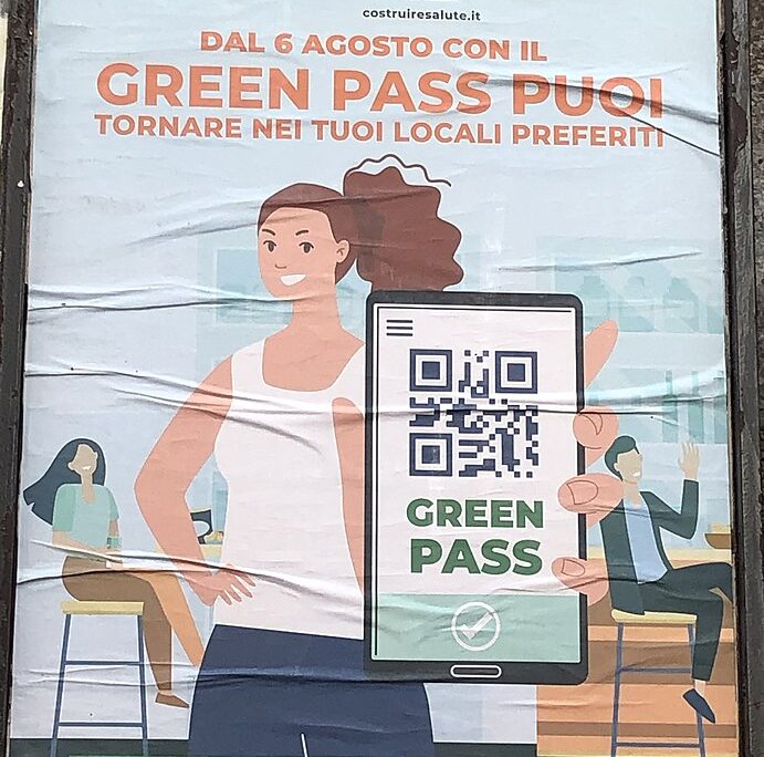 Dal 15 ottobre Green pass obbligatorio per tutti i lavoratori